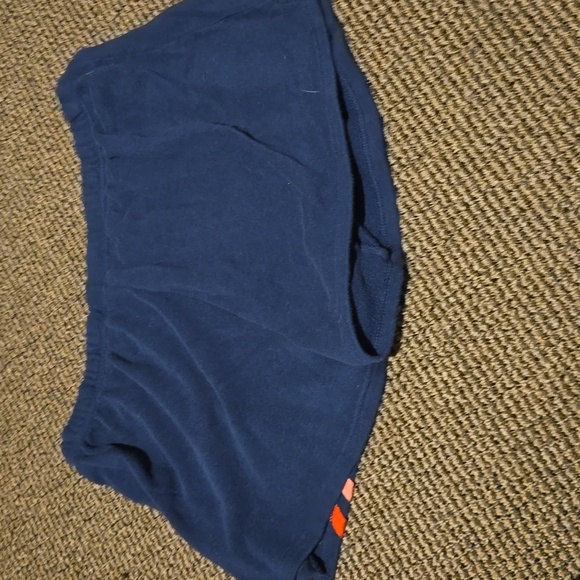 No boundries navy sweat shorts lounge with rainbow stripe plus - Picture 4 of 4